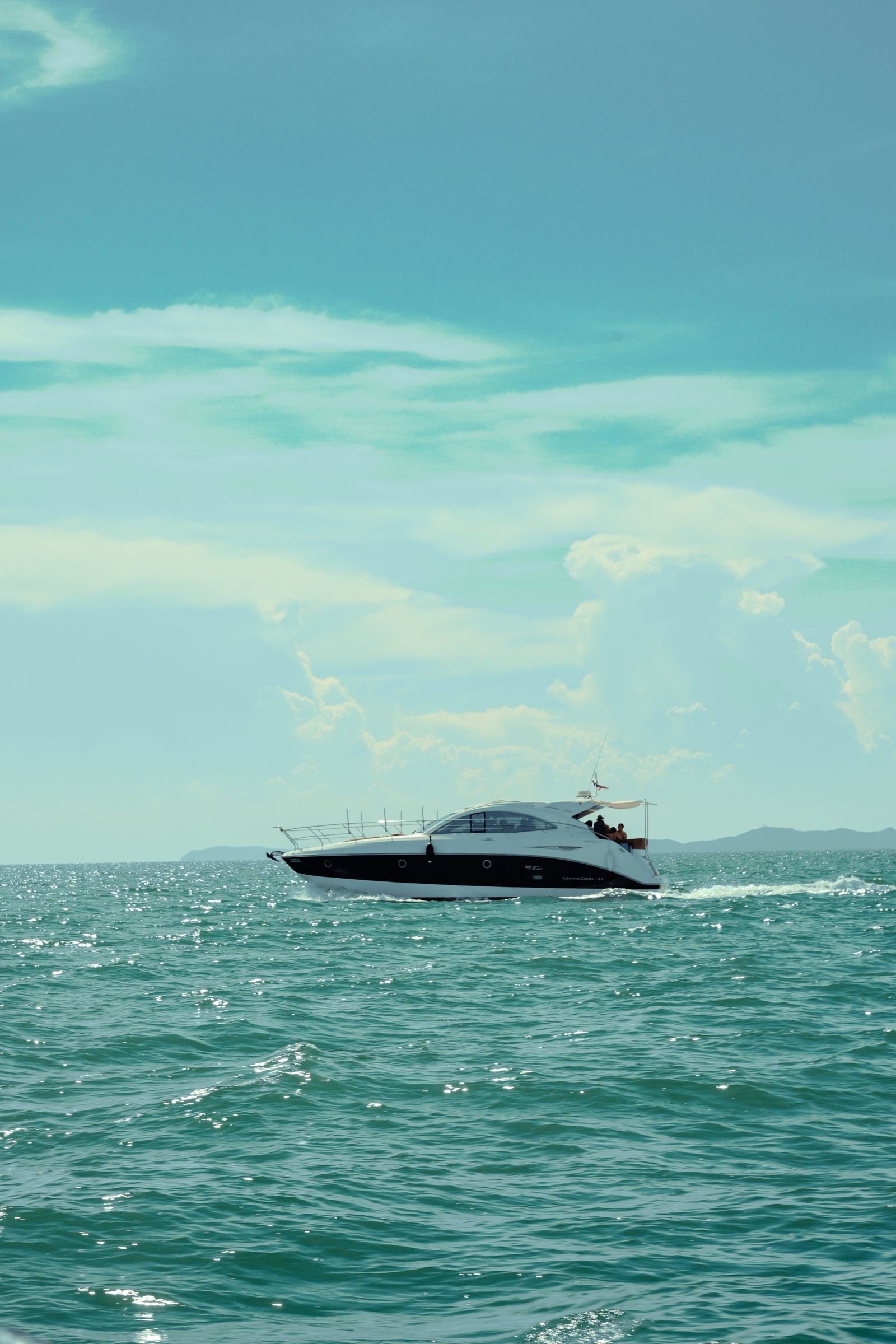 Marea, a 42-foot sports cruiser